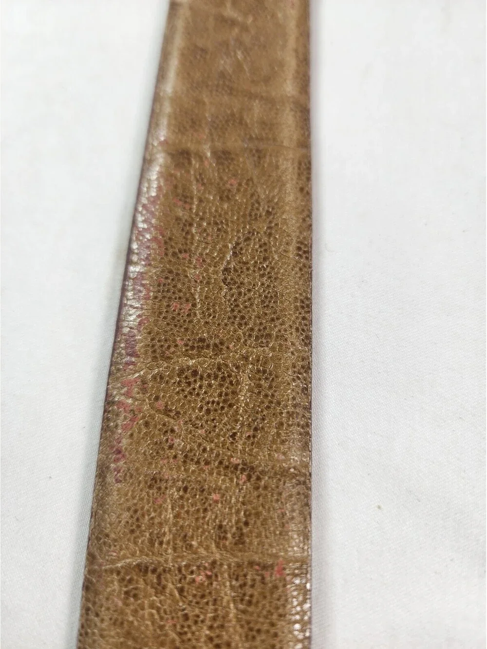 Tex Tail Elephant Grain Cowhide Belt Size 36